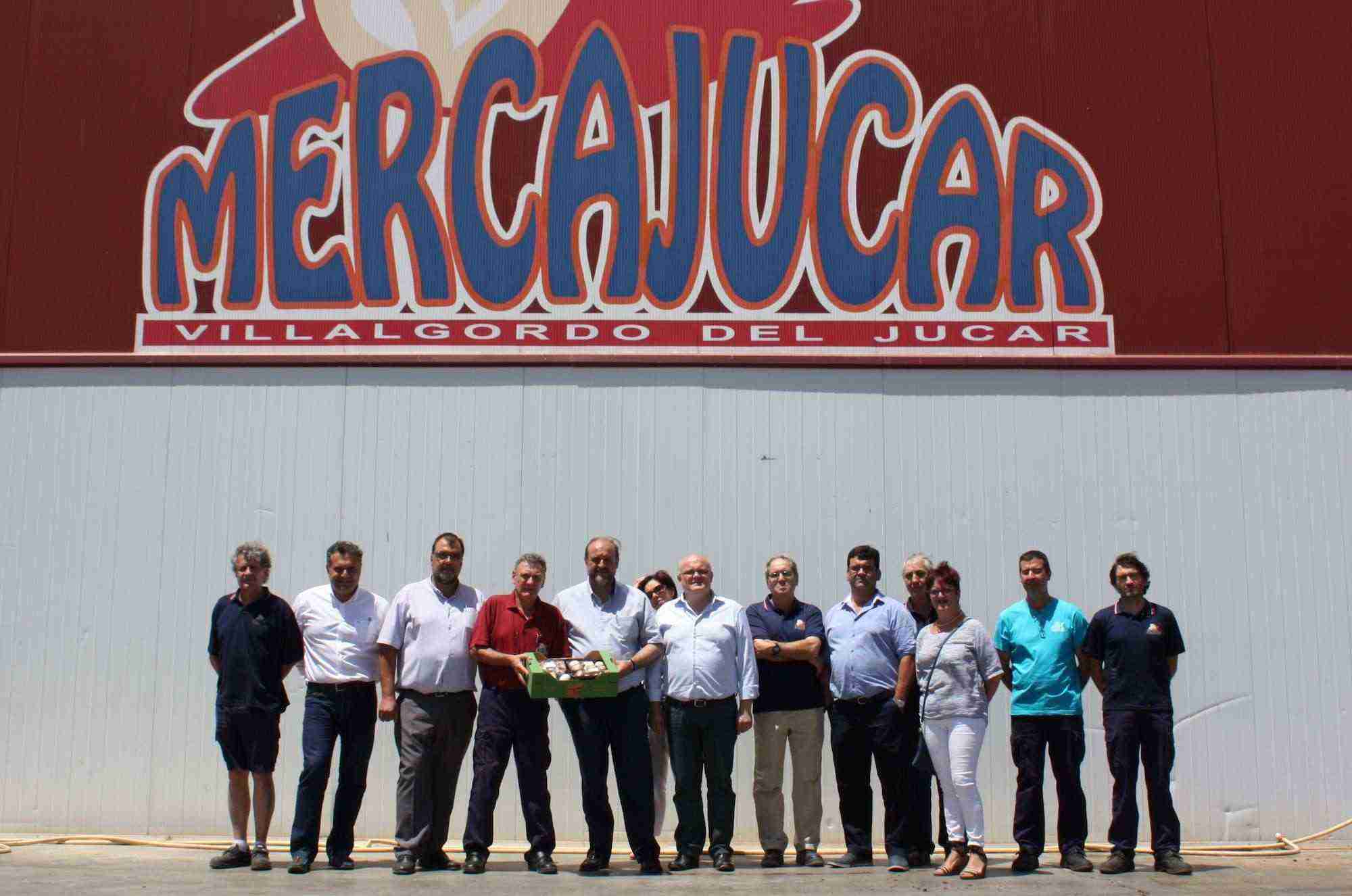 Visita al municipio de Villalgordo del Júcar y a la empresa Mercajucar
