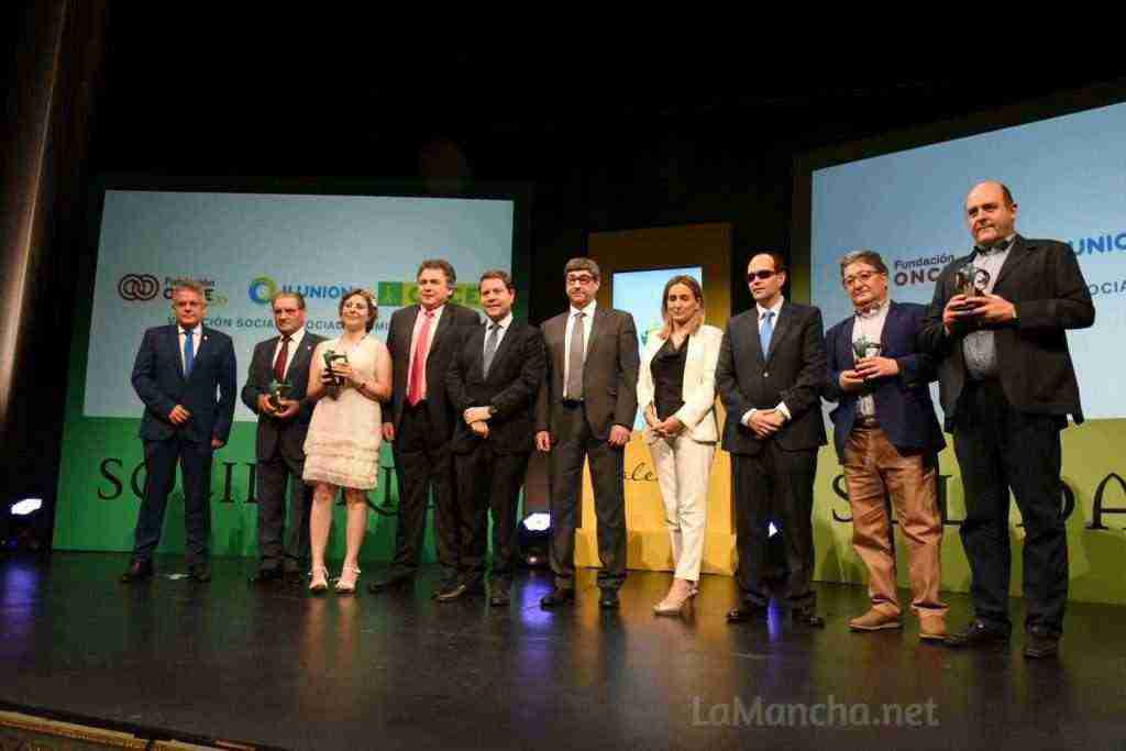 Premios Solidarios ONCE Castilla-La mancha, foto familia