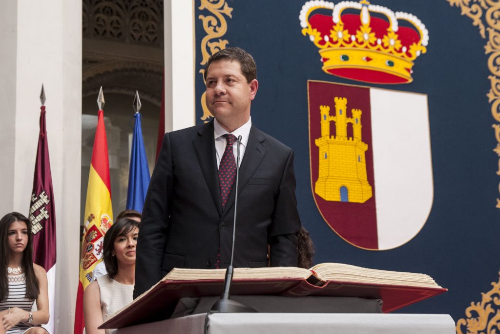 Toma de posesión de García-Page