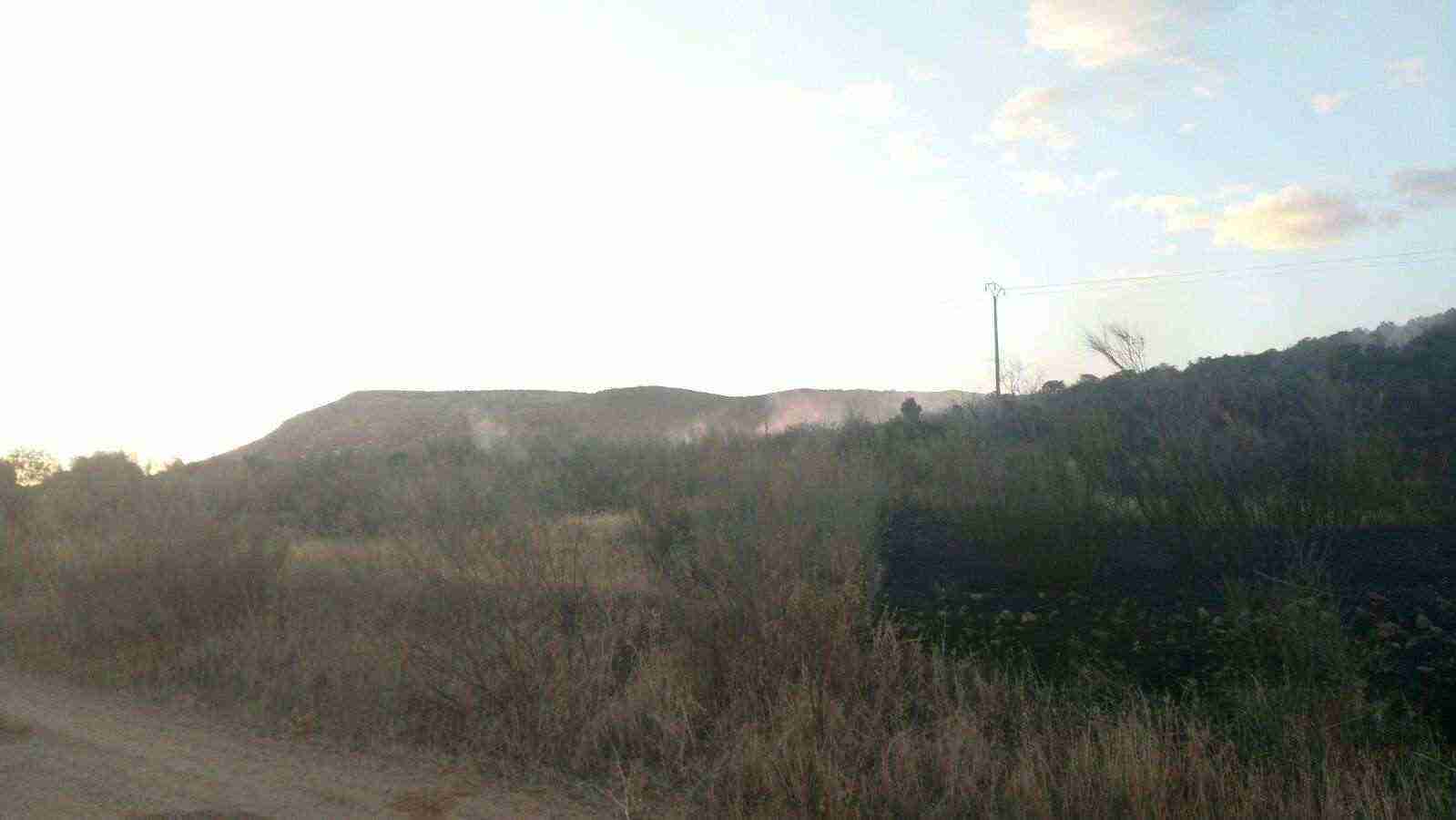 Incendio Sierra "El Bombo" en Herencia (Ciudad Real)