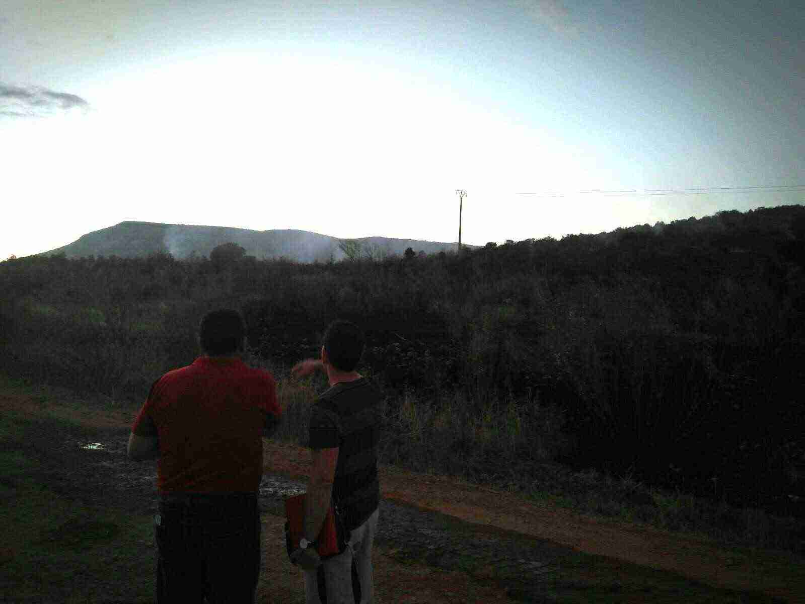 Incendio Sierra "El Bombo" en Herencia (Ciudad Real)