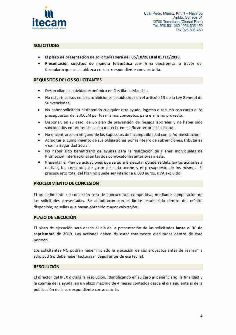 ayudas para la internacionalización de empresas