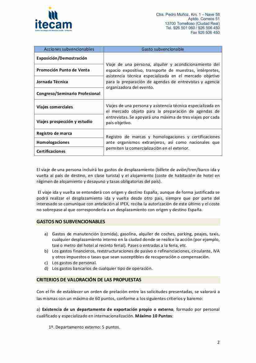 ayudas para la internacionalización de empresas