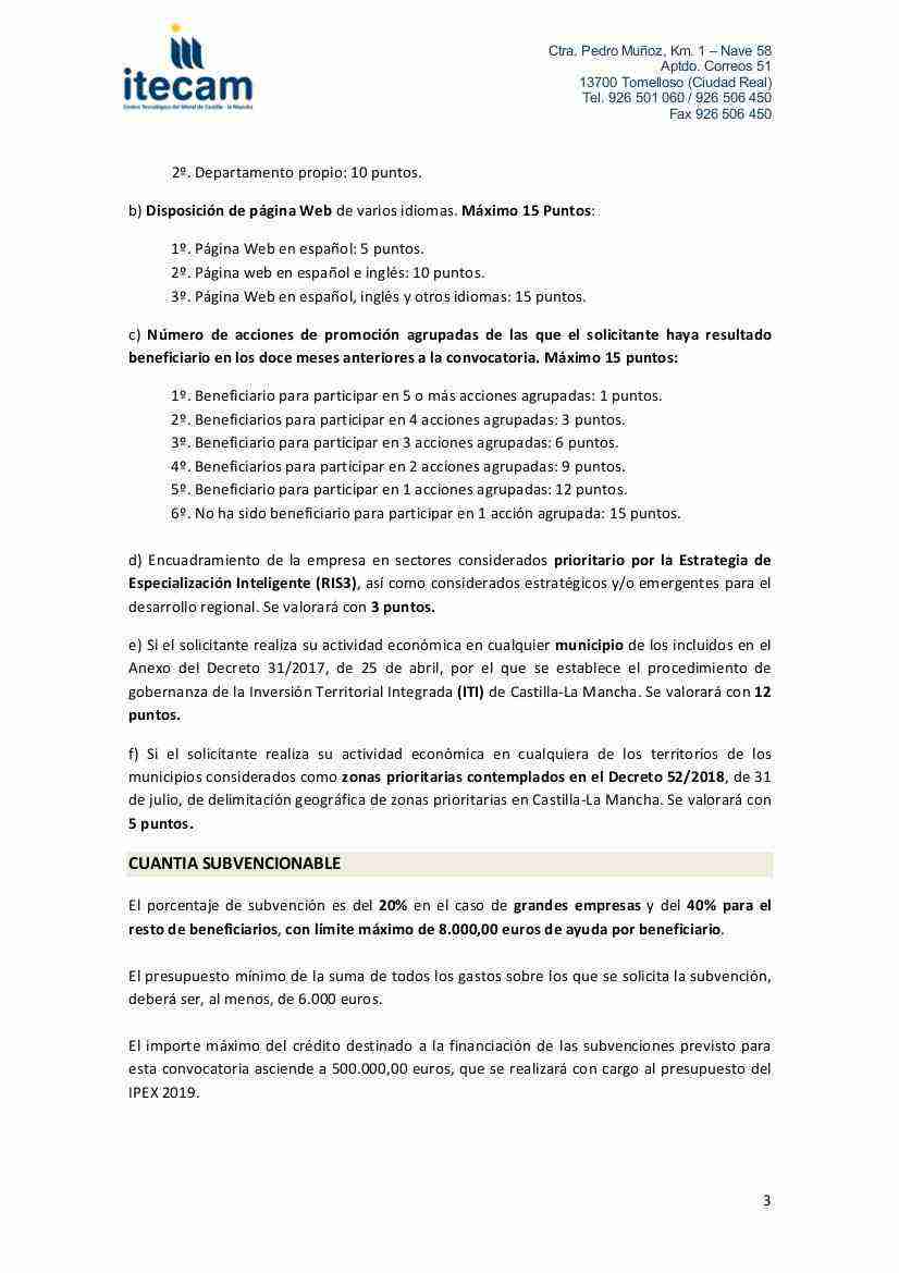 ayudas para la internacionalización de empresas