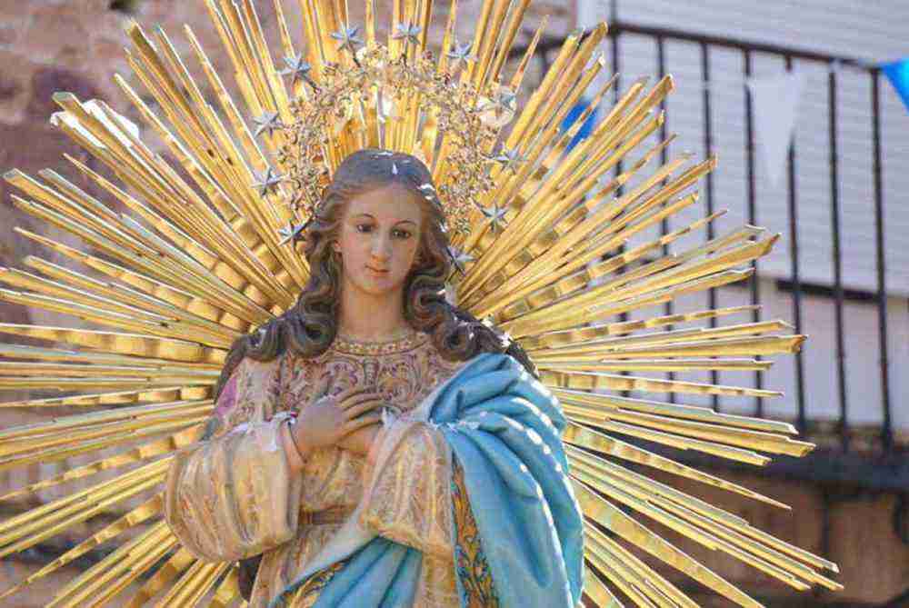 dia de inmaculada concepcion patrona herencia 4 1000x669 - Fotografías de la procesión del día dedicado a María Inmaculada en Herencia