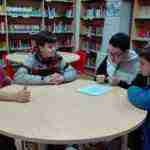 Alumnos del seminario menor mercedario en la biblioteca2 150x150 - Alumnos del seminario menor mercedario aprenden como funciona la biblioteca