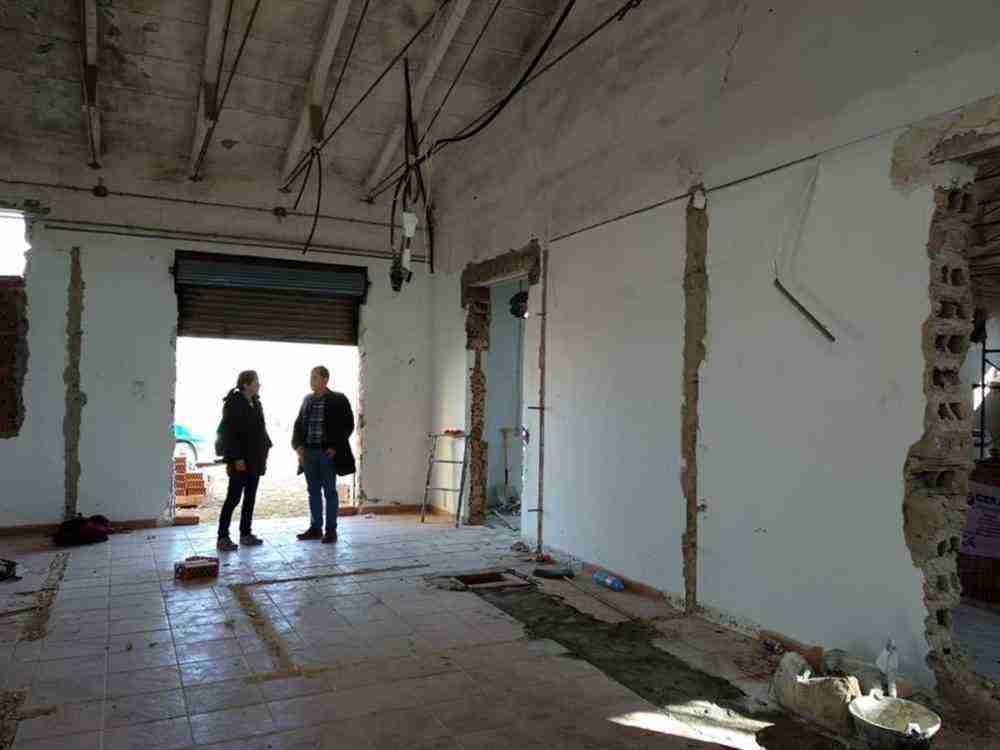 obras centro interpretacion queso quesalia herencia 2 1000x750 - Comienzan las obras para construir el Centro de Interpretación del Queso de Herencia