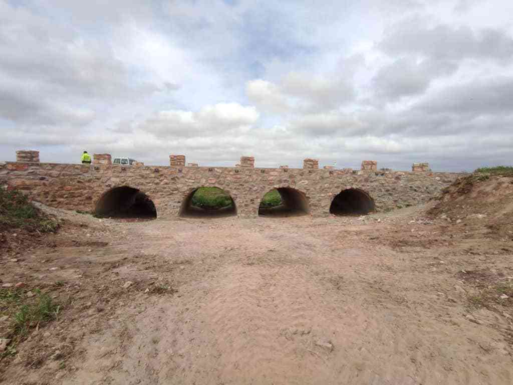 Terminadas las obras sobre el puente de Valdespino 4