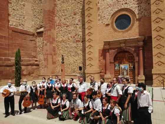 Galería de imágenes de la alfombra Xacobea realizada por la hermandad de Jesús de Medinaceli 2
