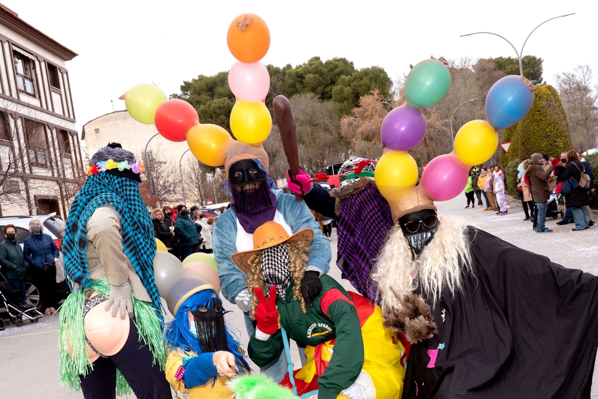 Galería de fotos: pasacalles del viernes del Carnaval de Herencia 2022 47