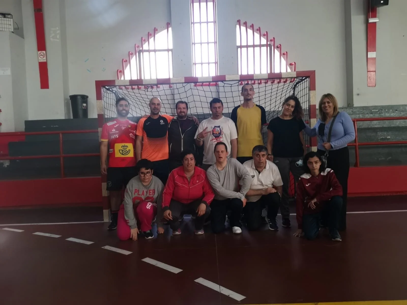 Herencia celebró el primer entrenamiento del Equipo de Inclusión 4