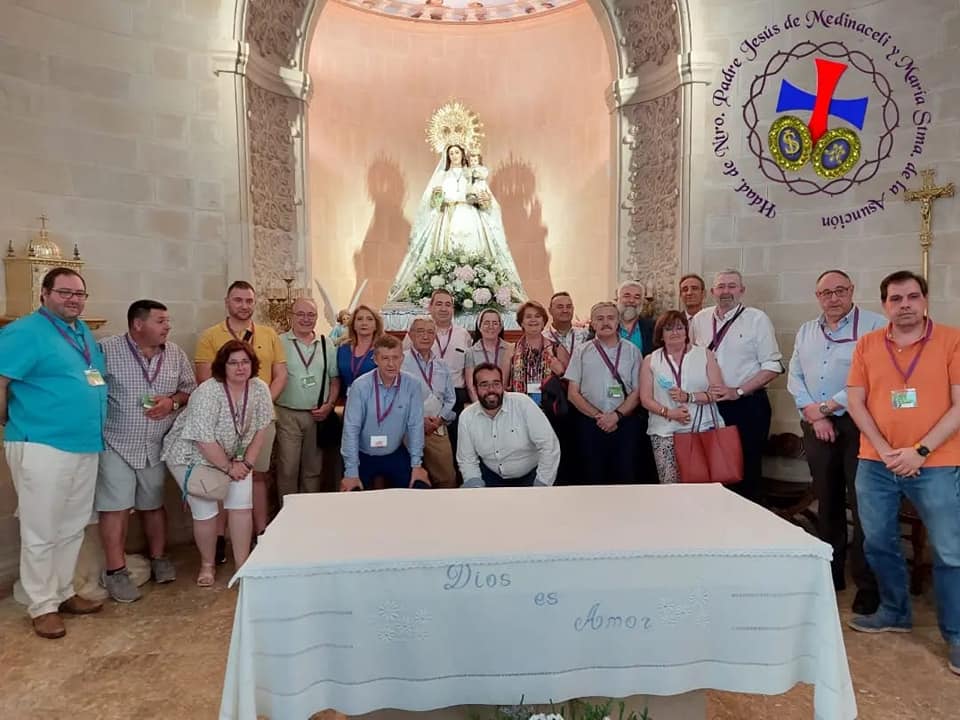 Miembros de la hermandad de Medinaceli de Herencia asistieron al XIV Congreso Nacional de cofradías de Jesús Rescatado 14