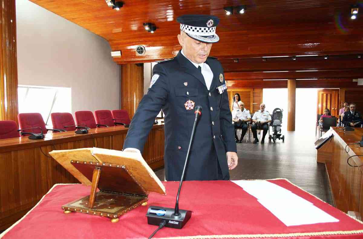 Intendente e inspectores renuevan el compromiso de la Policía Local con la seguridad ciudadana