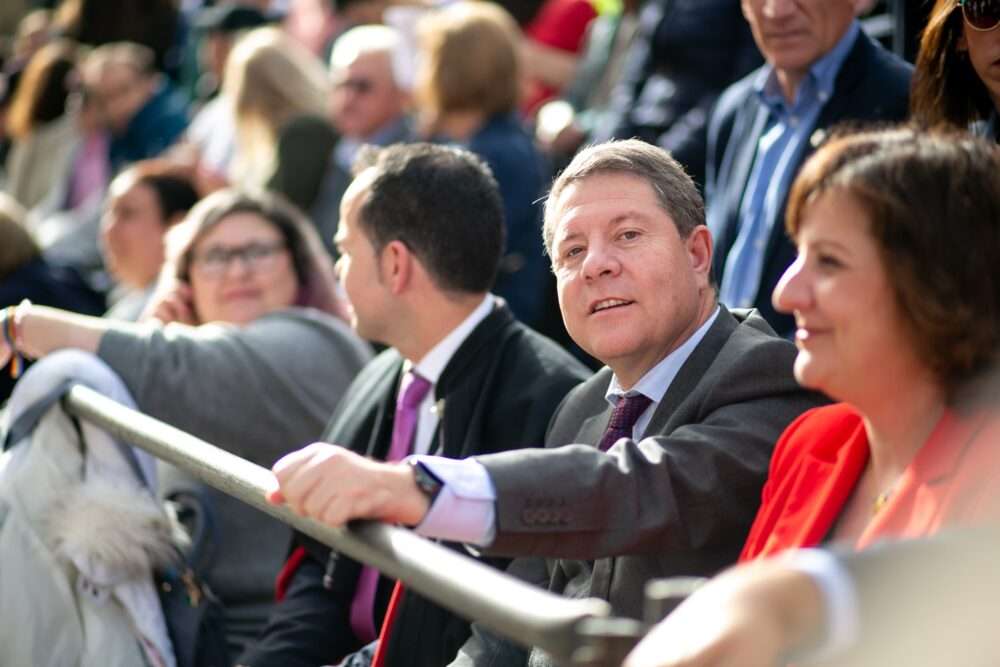 García-Page en el Ofertorio del Carnaval de Herencia 2023 15