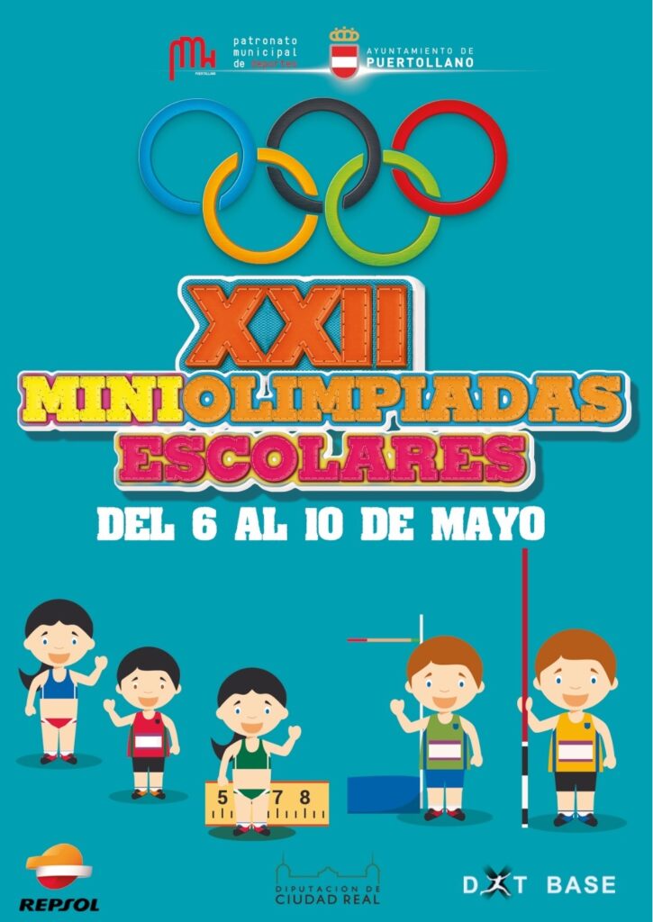 Más de un millar de escolares convivirán con los valores del deporte en las XXII Miniolimpiadas