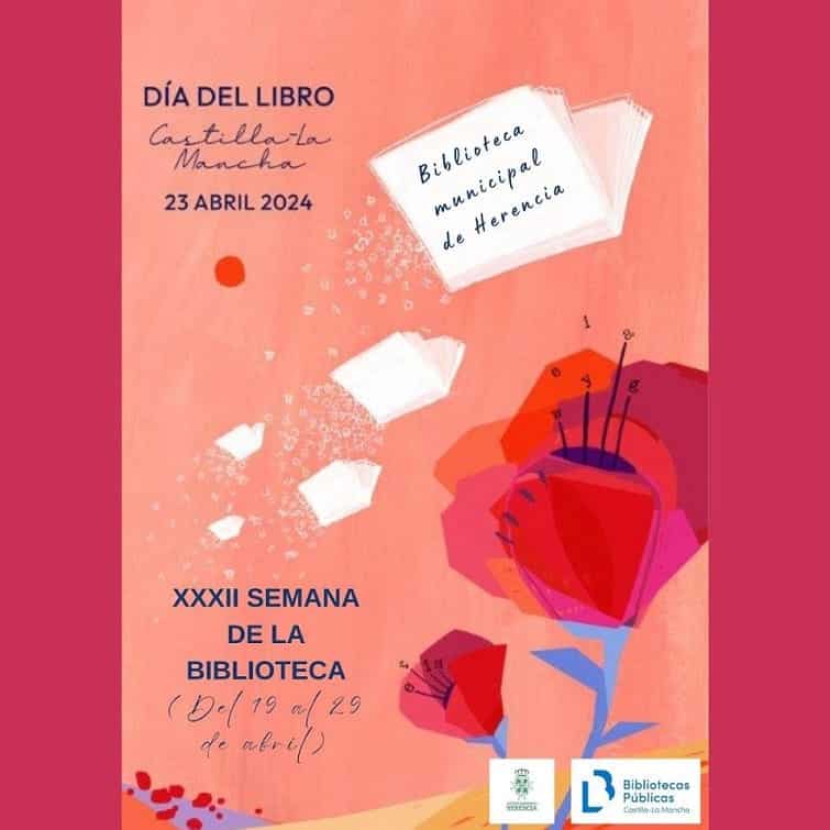 Celebra el Día del Libro con la XXXII Semana de la Biblioteca en Herencia