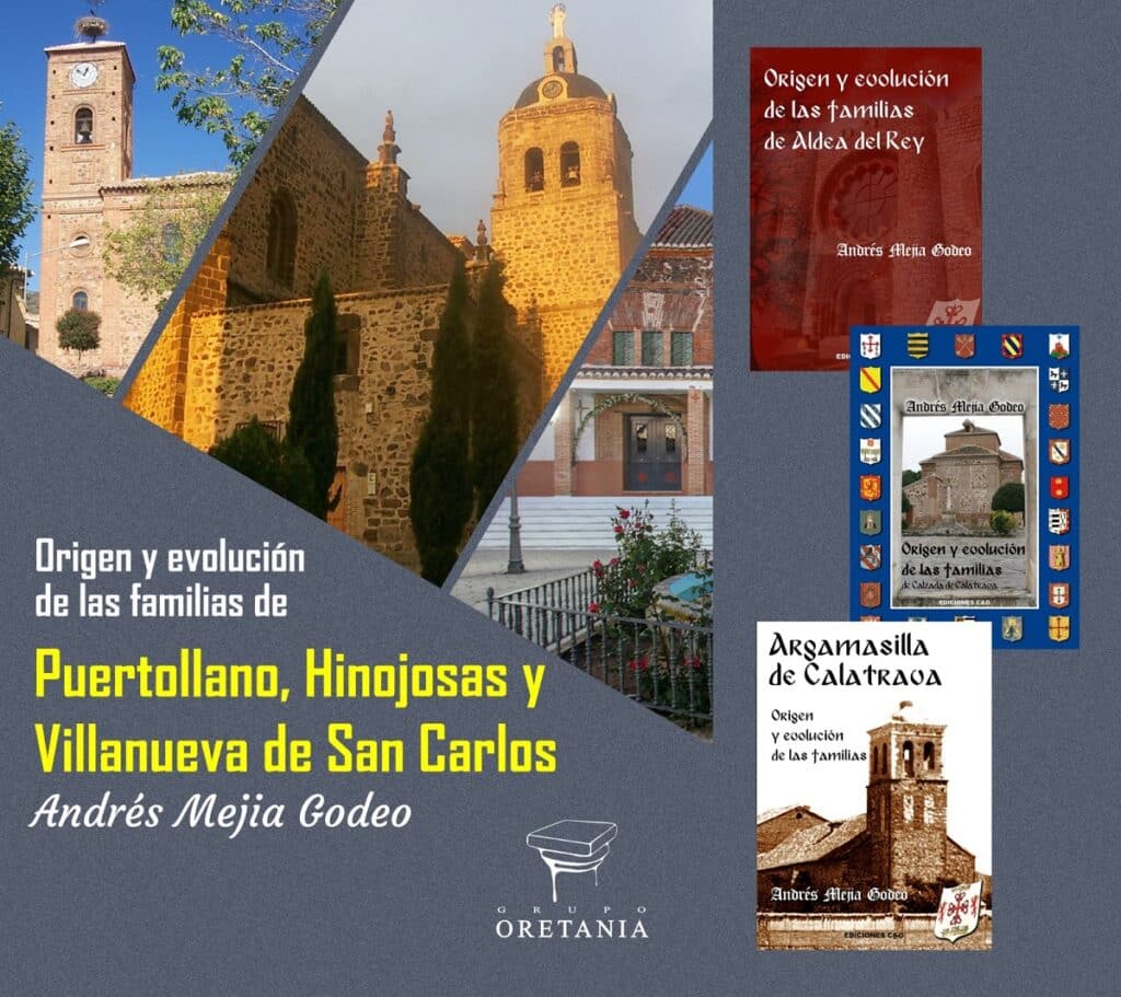 Andrés Mejia presentará en la feria del libro su última novedad editorial sobre el origen y evolución de las familias de Puertollano