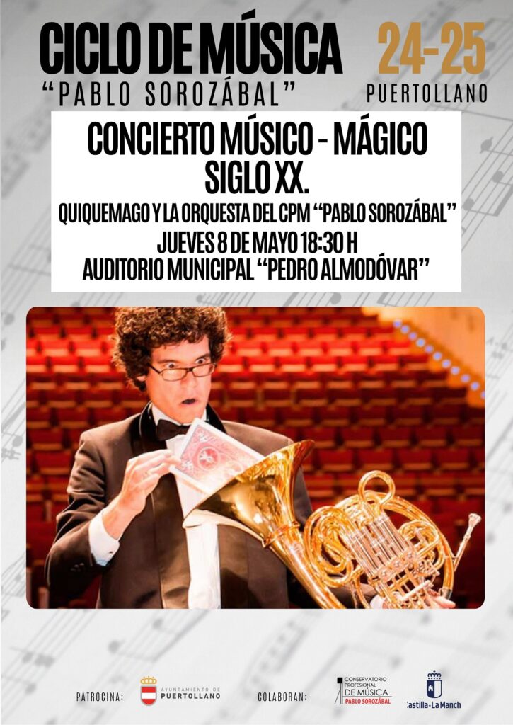 Concierto didáctico de Quique Mago y de profesores del Conservatorio de Música