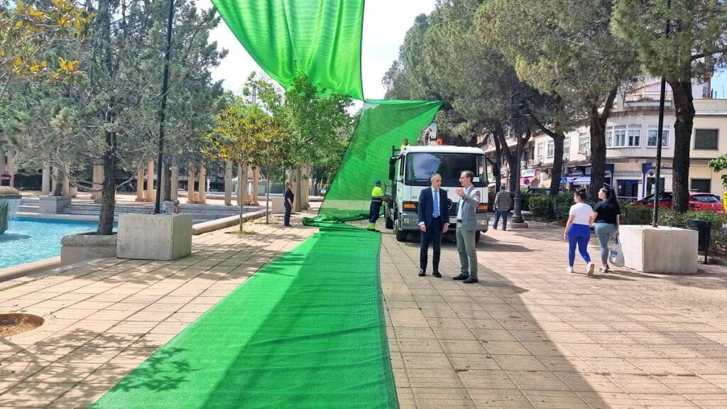 El Ayuntamiento hará más cálido el Santo Voto con la instalación de toldos en la glorieta Virgen de Gracia