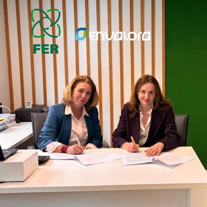 Fer y Envalora Fortalecen su Acuerdo para Mejorar la Gestión y Circularidad de Residuos de Envases