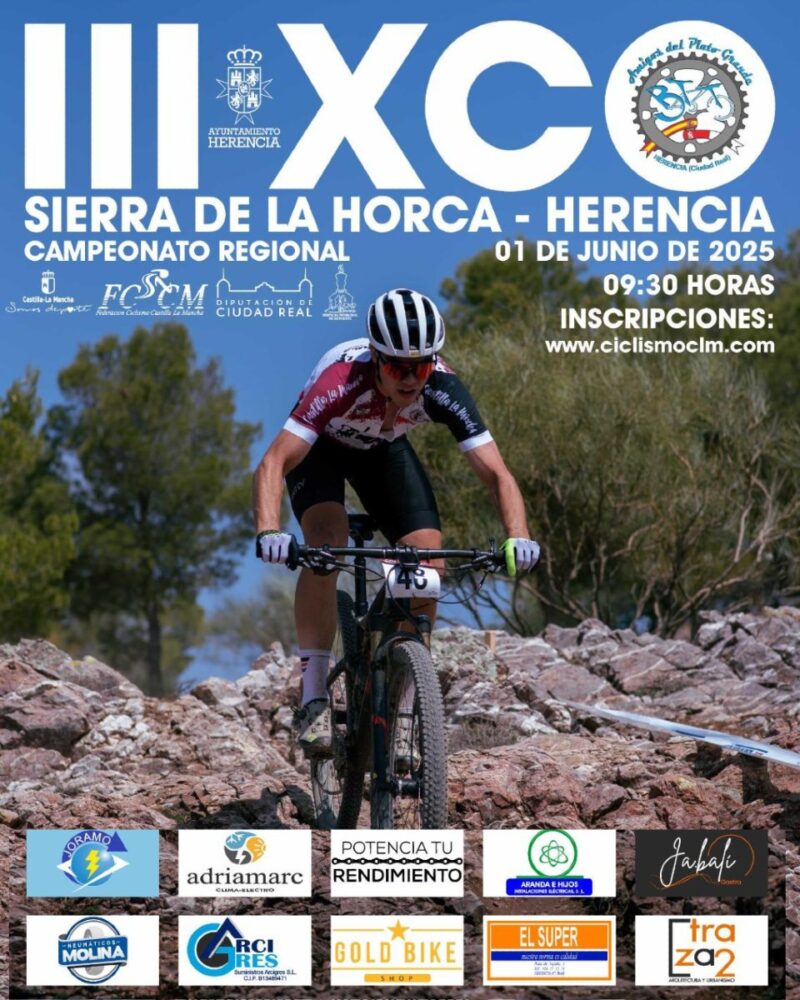 Herencia acogerá la única prueba de Ciudad Real en la Copa BTT XCO de Castilla-La Mancha