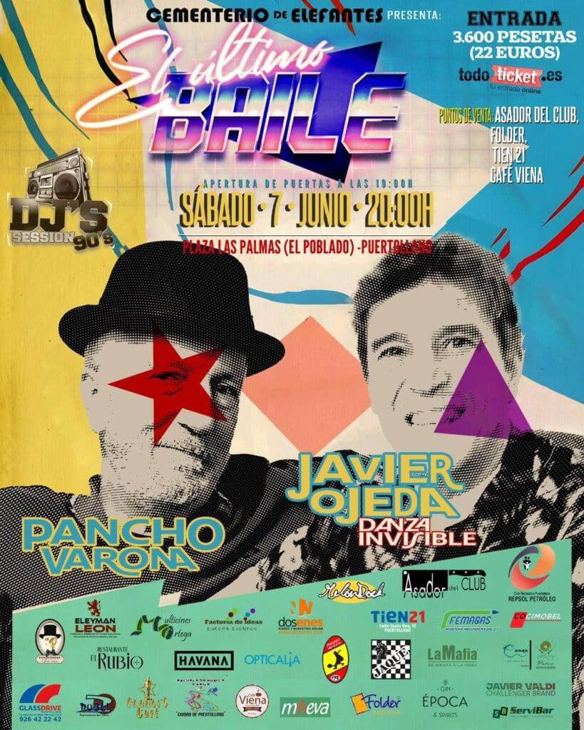 Javier Ojeda (Danza Invisible) y Pancho Varona compartirán escenario en un concierto en el fin de semana del Santo Voto
