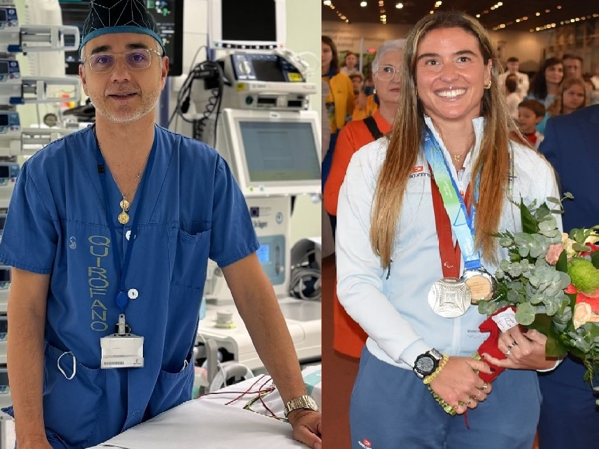 La atleta Marta Francés y el médico Luis Fernando López serán nombrados «Dama y caballero del Santo Voto 2025»