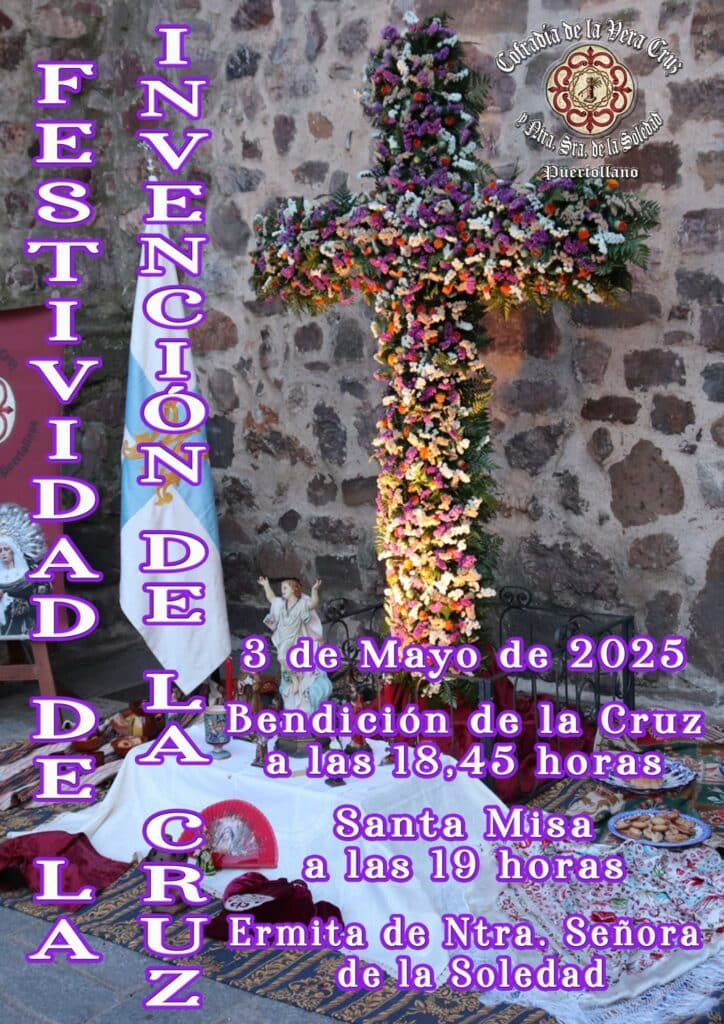 Puñao, imposición de medallas y bendición de las cruces de la cofradía de la Vera Cruz y Portus Planus