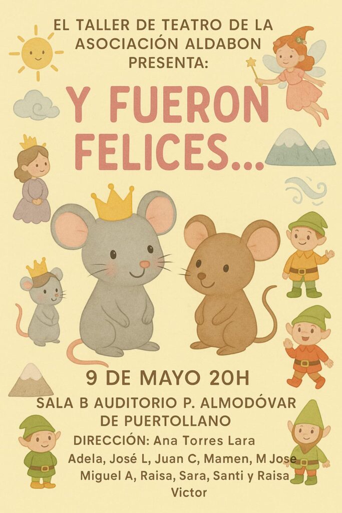 Teatro inclusivo de «Aldabón» con la puesta en escena de «Y fueron felices»