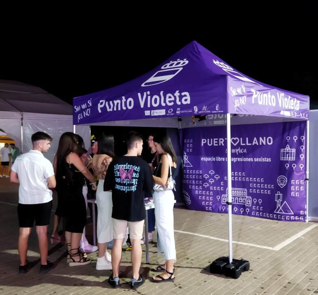 Un punto violeta en el Ferial sensibilizará en prevención de agresiones sexuales