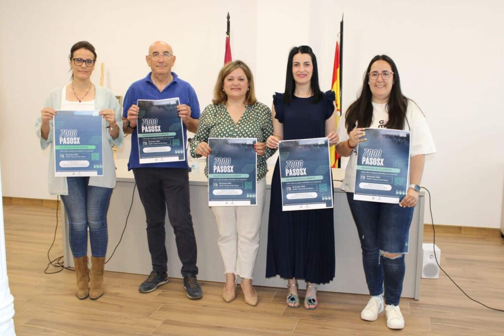 Villanueva de Alcardete Lanza la Ruta Saludable «7000 PasosX» Impulsada por la Gerencia de Alcázar de San Juan