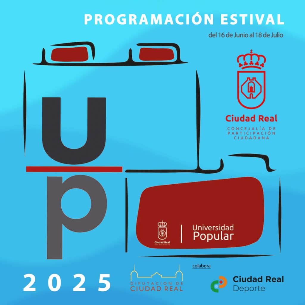 La Universidad Popular de Ciudad Real refuerza su programación estival con más actividades, tecnología y participación familiar
