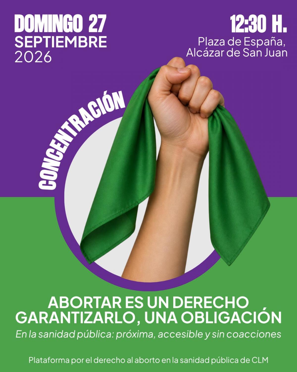 El Aborto es un Derecho y la Sanidad Pública Debe Garantizarlo