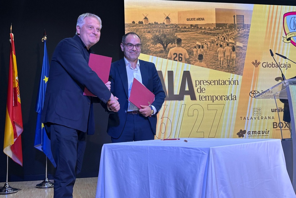 El Ayuntamiento de Ciudad Real reafirma su compromiso con el BM Caserío con un nuevo convenio de 200.000 euros