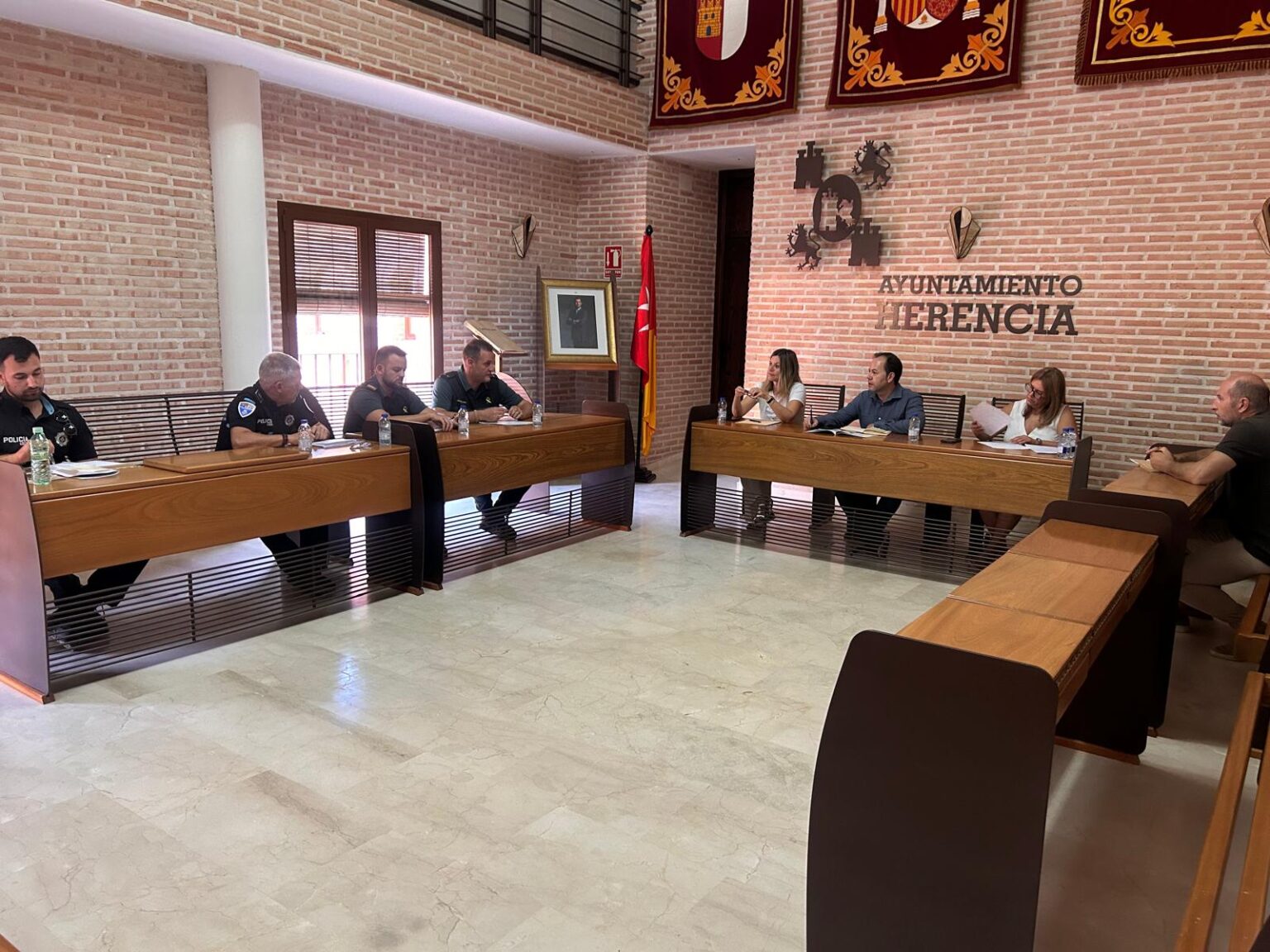 Herencia ultima el dispositivo de seguridad para la Feria con más efectivos y la implantación del vaso reutilizable