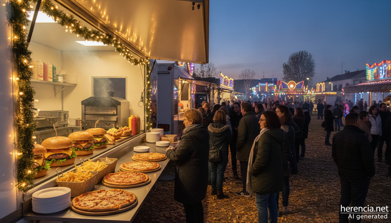 Mordida Fest: hamburguesas, perritos y pizza en el Recinto Ferial de Herencia del 15 al 18 de octubre