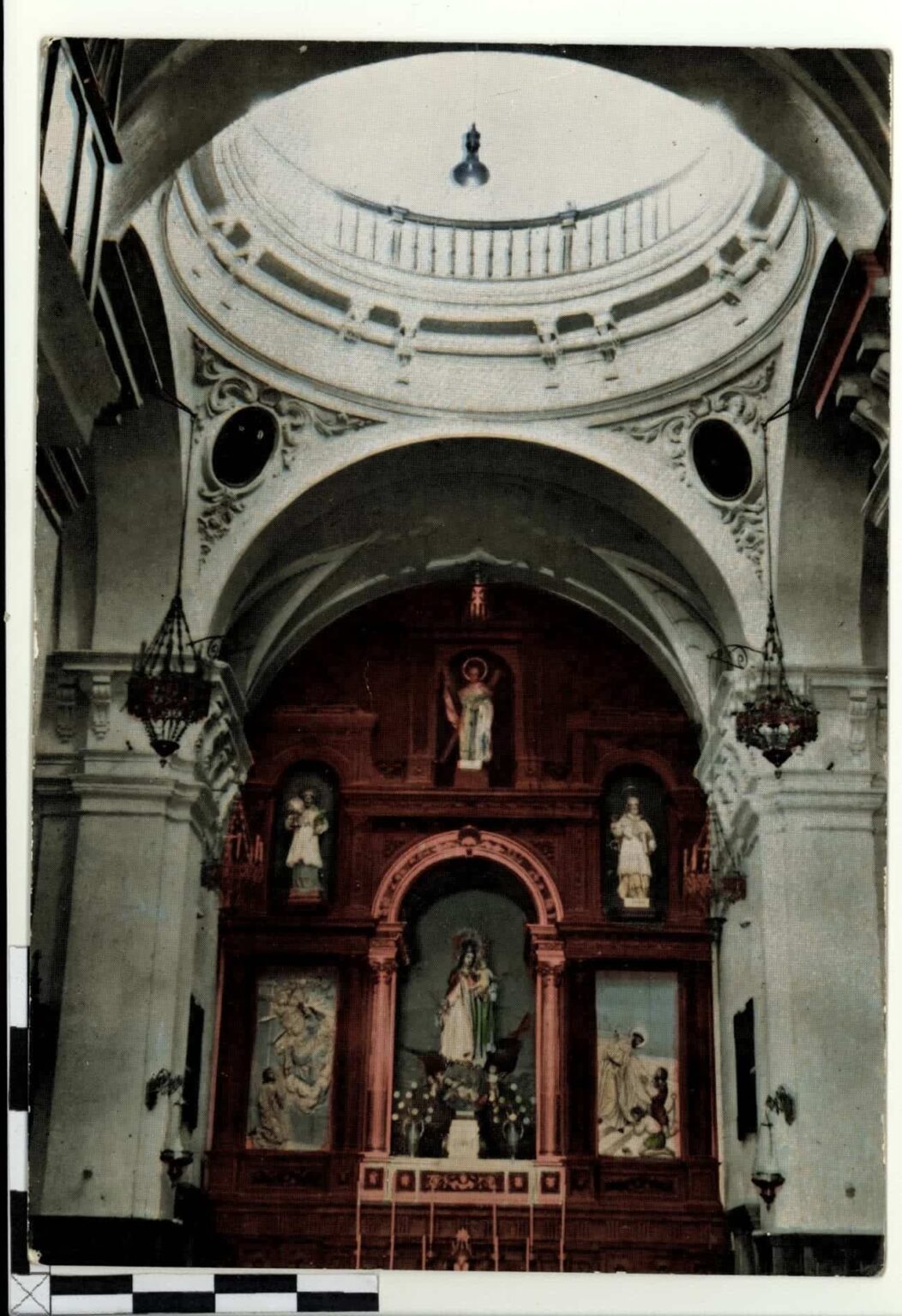 Herencia firma un convenio con el Convento de la Merced para estudiar las pinturas murales halladas en su iglesia